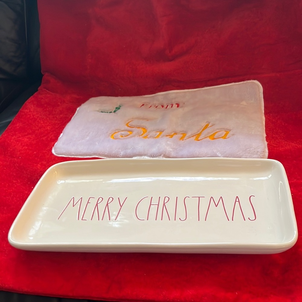 NWT Rae Dunn Merry Christmas Serving Dish